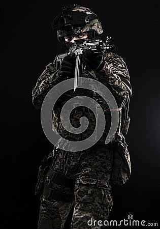 Russian armed forces Stock Photo