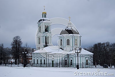 Russian church Stock Photo