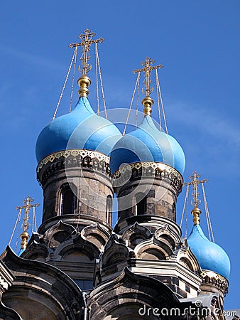 Russian church Stock Photo