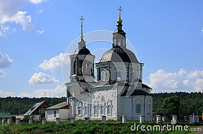 Russian church. Stock Photo