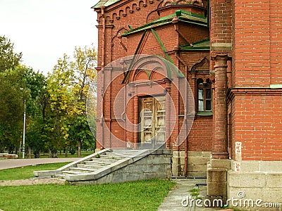 Russian church South Ural Chelyabinsk Stock Photo