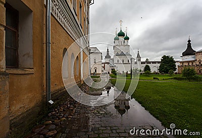 Russian city landscapes. Kostroma. Stock Photo