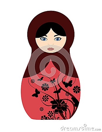 Russian doll Stock Photo