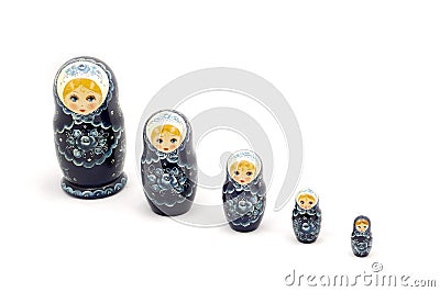 Russian Doll Stock Photo