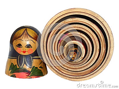 Russian Doll 5 Stock Photo