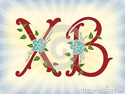 Russian easter. Vector Orthodox Easter illustration Vector Illustration