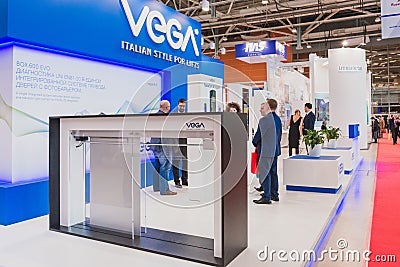 RUSSIAN ELEVATOR WEEK, International exhibition Editorial Stock Photo