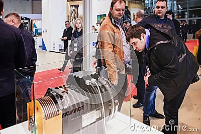 RUSSIAN ELEVATOR WEEK 2017 Editorial Stock Photo