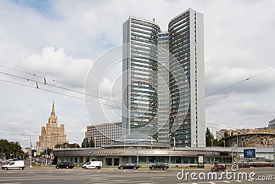 Moscow Government building 20.08.2018 Editorial Stock Photo