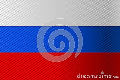 Russian flag Vector Illustration