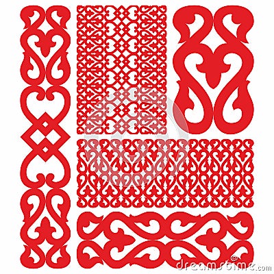 Russian national ornament Vector Illustration