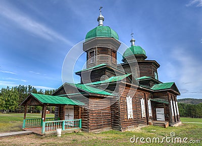 Russian Old Believer Church Stock Photo