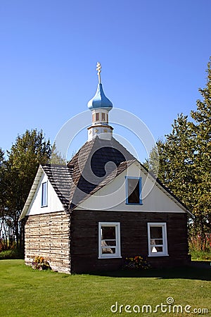 Russian orthodox Alaska Stock Photo