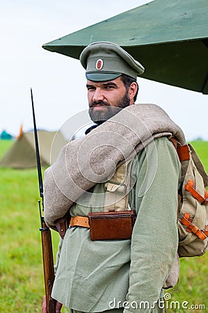 Russian soldier Editorial Stock Photo