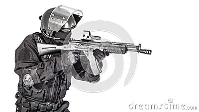 Russian special forces Stock Photo