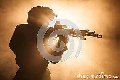 Russian special forces operator Stock Photo