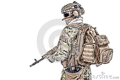 Russian special operations forces Stock Photo