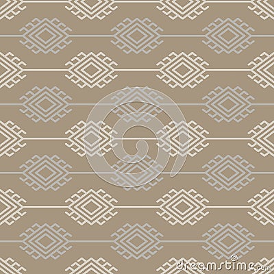 Russian, ukrainian and scandinavian national knit styled pattern Vector Illustration