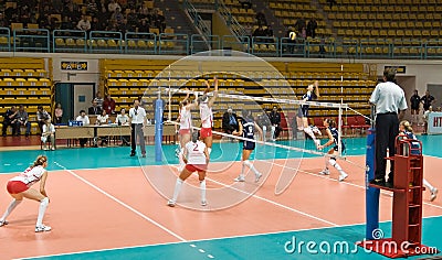 Russian women volleyball Editorial Stock Photo