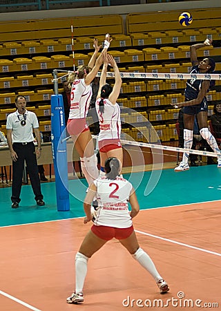 Russian women volleyball Editorial Stock Photo