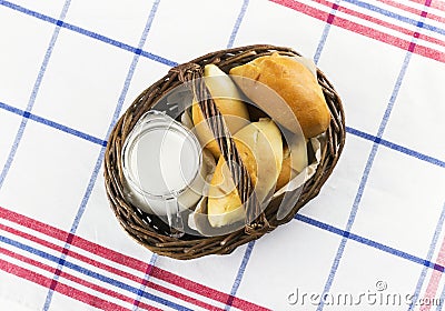 Russians traditional pastries - pies Stock Photo