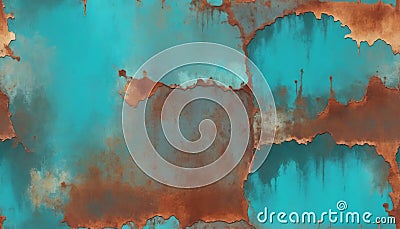 Rust Background. Background rust structure in various color Stock Photo
