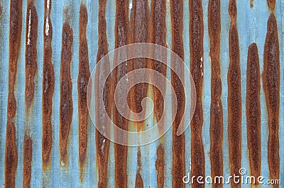 Rust Galvanize Sheet Stock Photo