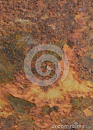 Rust Iron Sheet Stock Photo