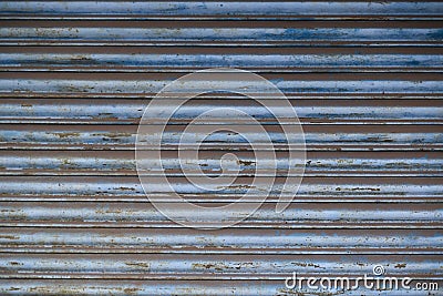 Rusted blue grey shutter background Stock Photo