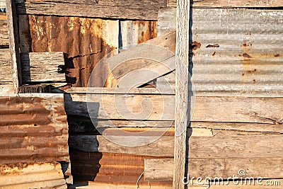 Rusted galvanized iron plate texture Stock Photo