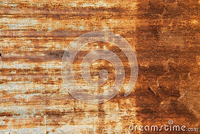 Rusted galvanized iron plate texture. Rusty zinc plate background. Design element vintage background Stock Photo