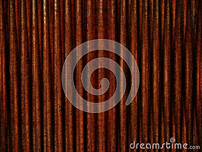 Rusted Metal Pattern Stock Photo