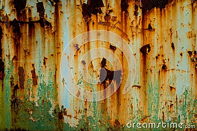 Rusted metal texture Stock Photo