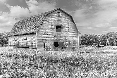 Rustic barn Stock Photo