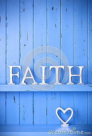 Faith Love Christian Background Stock Photo