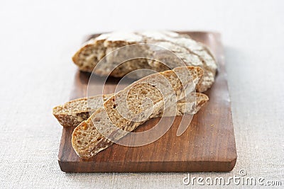 Rustic bread Stock Photo