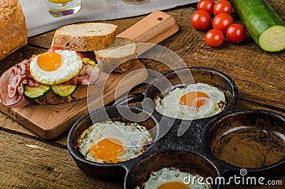 Rustic breakfast Stock Photo