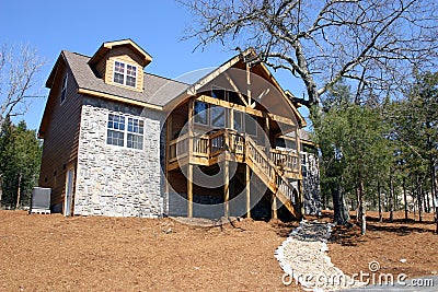 Rustic cabin 1 Stock Photo