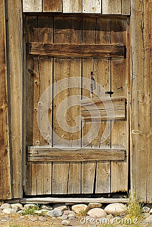 Rustic Door Stock Photo