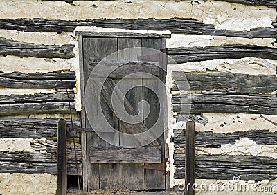 Rustic door Stock Photo