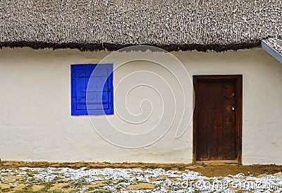 Traditional romanian house Stock Photo