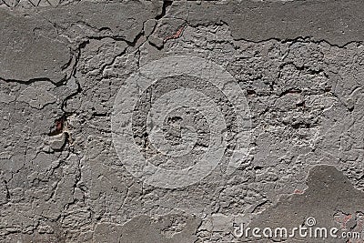 Rustic grunge concrete wall background texture for composing - Top view - Workspace concept - Copy space Stock Photo