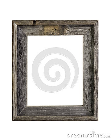 Rustic picture frame Stock Photo