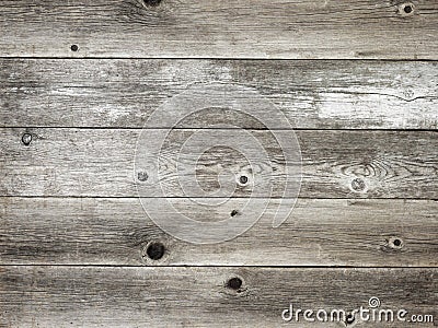 Rustic silver grey weathered barn wood board background Stock Photo