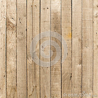 Rustic weathered barn wood background with knots and nail holes Stock Photo