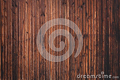 Rustic wooden panel wall as background, worn wood planks texture Stock Photo