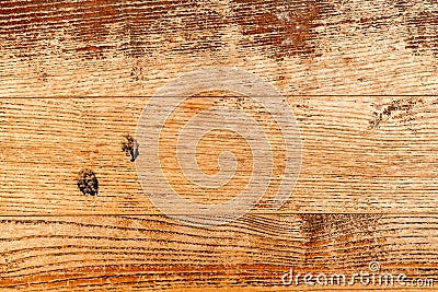 Rustic worn oak wood flooring surface as background Stock Photo