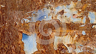 Rusting metal background Stock Photo