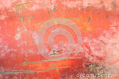 Rusting metal panel Stock Photo