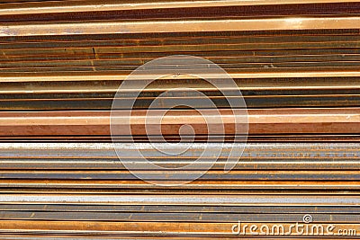 Rusting steel Stock Photo